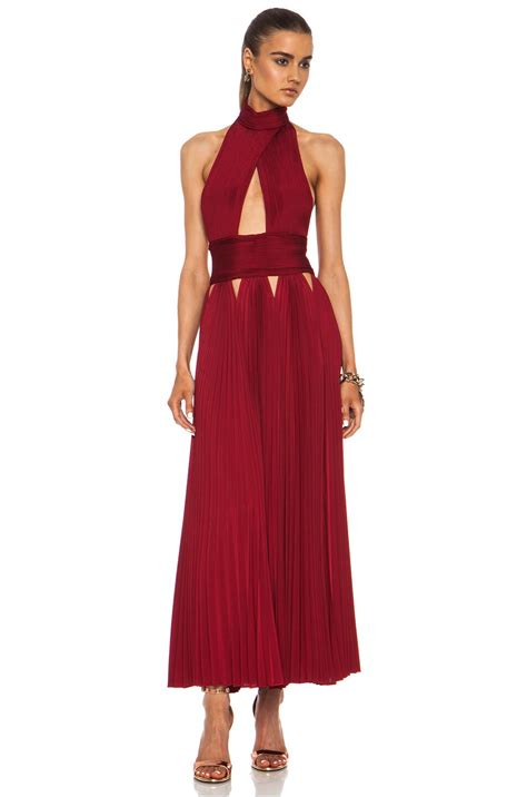 givenchy cut out dress|givenchy pleated dress.